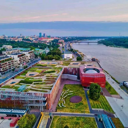 Apartment Sushi 2 Fast Wifi 1gbs 85'tv Hbo Disney+ Amazontv Warsaw